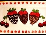 Chocolate Covered Fruit Tray