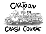 Cartoon Crash Course Workshop (for 13+)(North Classroom)