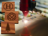 Laser Engraving Wooden Coasters