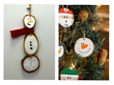 EW-12-17 - Family Art Wooden Christmas Ornament