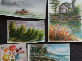 Acadian Arts Watercolor Retreat (Prospect Harbor)