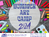 3rd-8th Grade Summer Art Camp