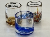 EW-06-3,4 Glass Blowing "Whiskey Tumblers "