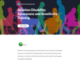 Aviation Disability Awareness and Sensitivity Training
