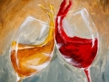 Acrylic Paint Night - May Contain Wine