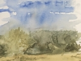 Landscape Watercolor Painting