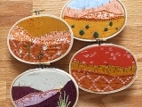 Embroidery Fabric Landscapes with Melissa Galbraith