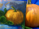 Oil Painting Workshop - Paint a Pumpkin