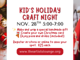 Kid’s Holiday Craft Night