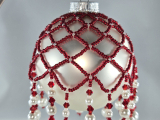 Sparkling Holiday Beaded Ornament Cover