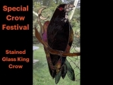 EW-10-7,14,21 Special Crow festival  Creations "The king crow"