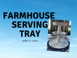 Farmhouse Serving Tray