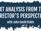 Text Analysis from the Director's Perspective