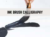 Ink Brush Calligraphy
