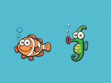 Level 4/5: Clownfish/Seahorse