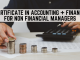 Certificate in Accounting and Finance for Non Financial Managers