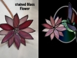 EW-03/03  2024 Beginner stained glass: 3D  Flower