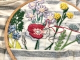 Flower Pocket Embroidery