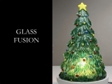 EW-12-14 Glass Fusion "Christmas tree" session 4