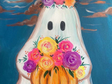 Boo-quet Paint & Sip @ Cottonwood Coffee