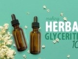 Making Glycerites from Herbs of the Season